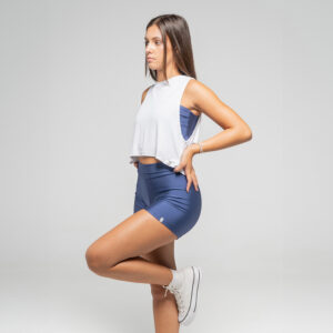 DLOREN WFIT Crop Tops Branco